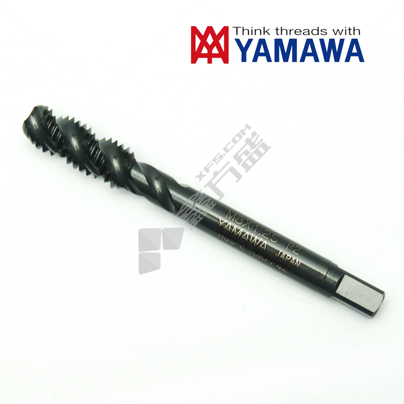 YAMAWA 难削不锈钢用螺旋丝锥 SU2-SP P3 M10*1.5 75mm