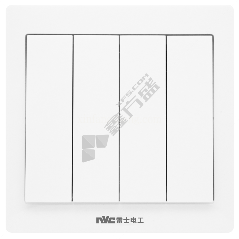雷士 四位双控 面板开关 Q2系列