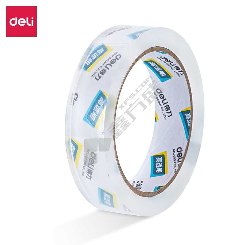 得力 封箱胶带30131 30131 24mm*40y 50μm 透明