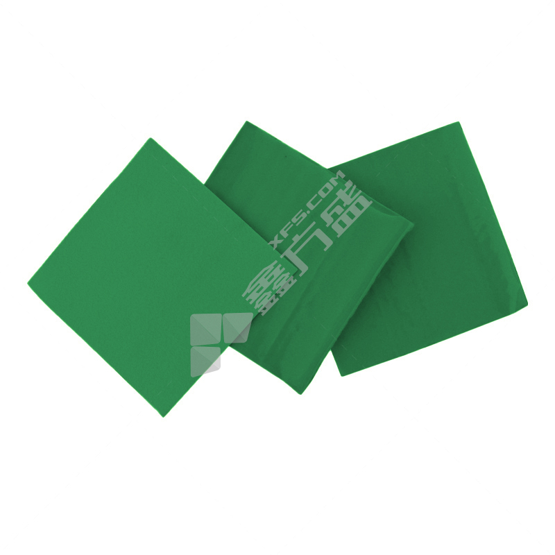 Green short filament geotextile