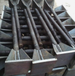 定制地脚螺栓 钢板焊接 M42*1240mm