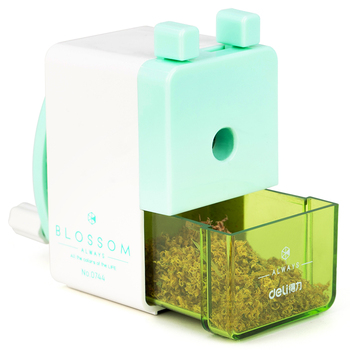 得力 0744 手动削笔机 绿色 85*46*52mm