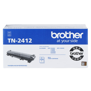 兄弟brother 墨粉盒 TN-2412 标准容量 TN-2412 标准容量 黑色