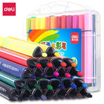 得力 70658 粗三角杆水彩笔 70658 193*150mm 彩色