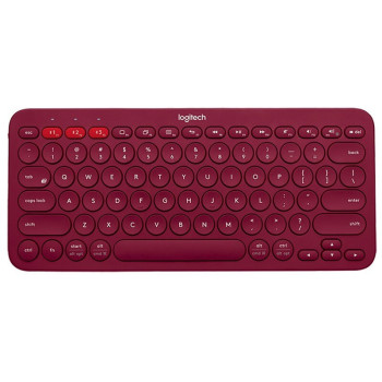 罗技 K380 多设备蓝牙键盘 K380 279*124*16mm 红色