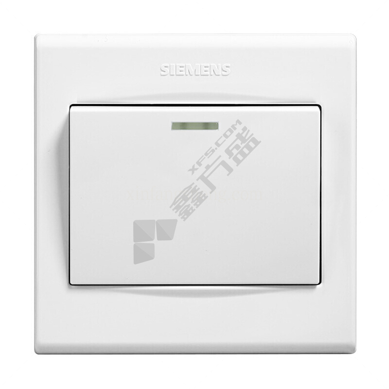 西门子SIEMENS 一位双控大跷板荧光开关品宜系列