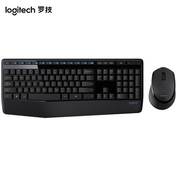 罗技 MK345 无线键鼠套装 黑色 MK345