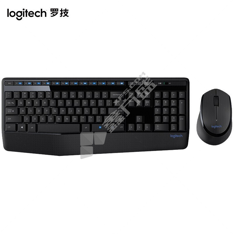 罗技 MK345 无线键鼠套装 黑色 MK345