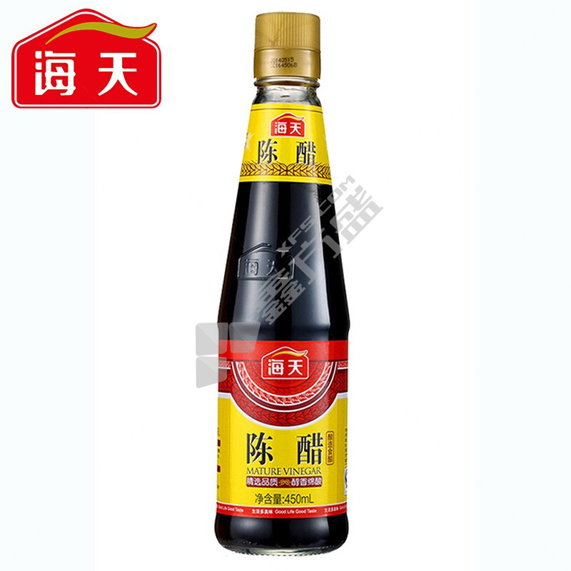 海天 陈醋 450ml*12瓶 调料