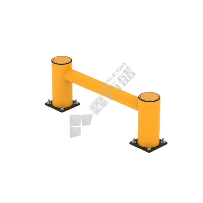 威佳 货架防撞护栏 L1000*H350mm 立柱150mm横梁90mm WGH1035