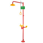 润旺达 喷塑式紧急冲淋 洗眼器由任式连接 WJH0758A