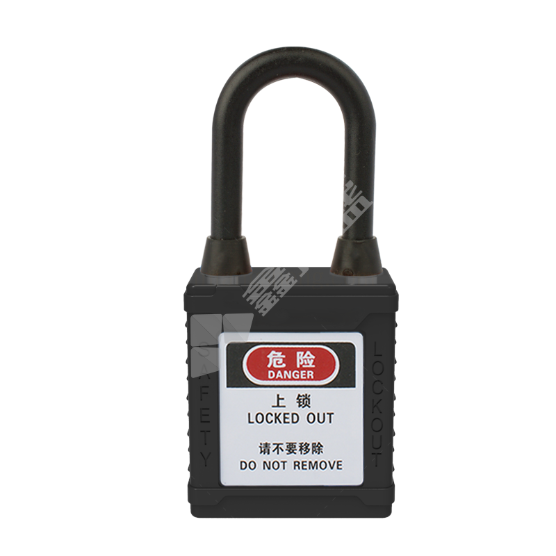 罕码 防尘绝缘挂锁 黑色(不同花系列) XHMLK105JC黑色