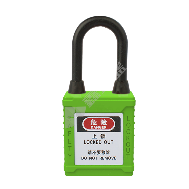 罕码 防尘绝缘挂锁 绿色(不同花系列) XHMLK104JC绿色