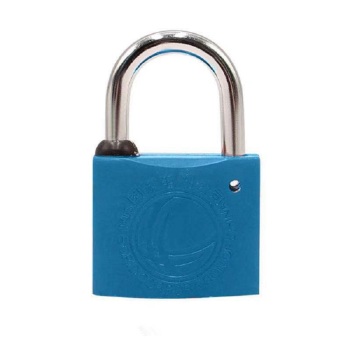 罕码 电力表箱塑钢挂锁  蓝色 XHMLK3061 宽35mm 高60mm