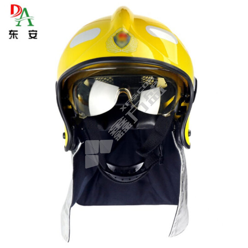 东安 F1式消防头盔 FTK-Q/F 黄色