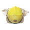 美康 3C认证消防头盔 MKF-26 黄色 含下颌带