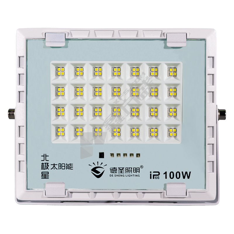 德圣 LED太阳能投光灯 北极星系列 100W 6500K IP66