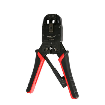 德力西 LT 型网络线压线钳 LT-200R棘轮网线钳4P 6P 8P/10P