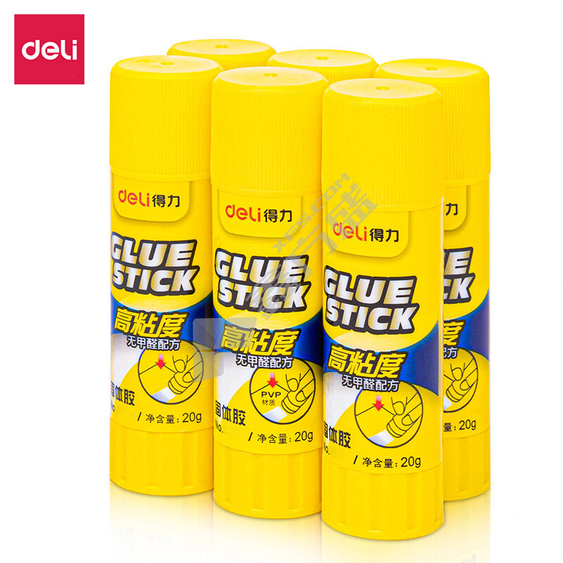 得力 6371 固体胶 20g 白色