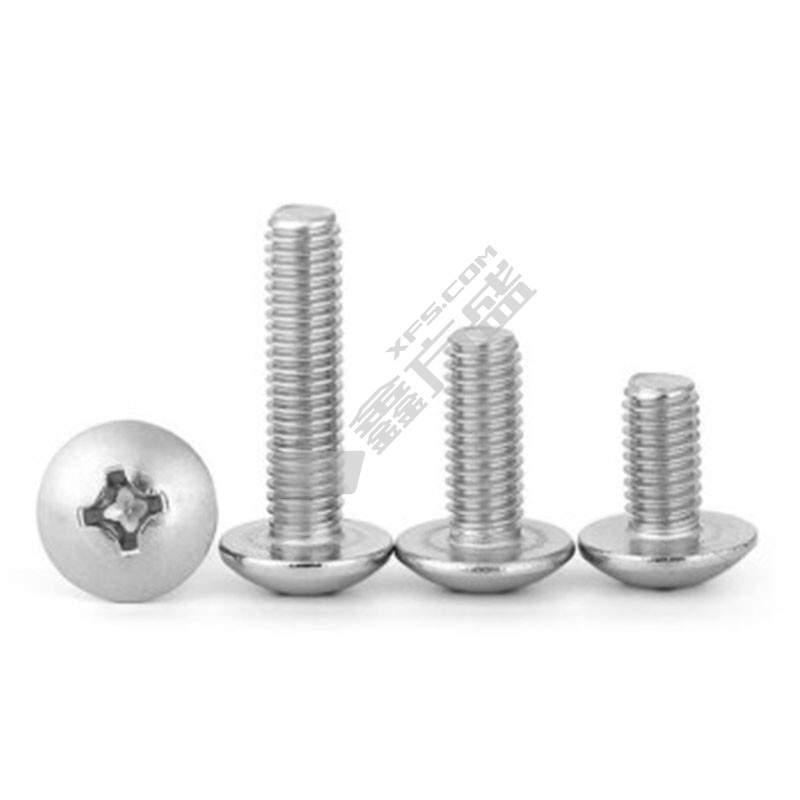 东明 JISB1111T  304不锈钢大扁头机螺钉 M3 8mm