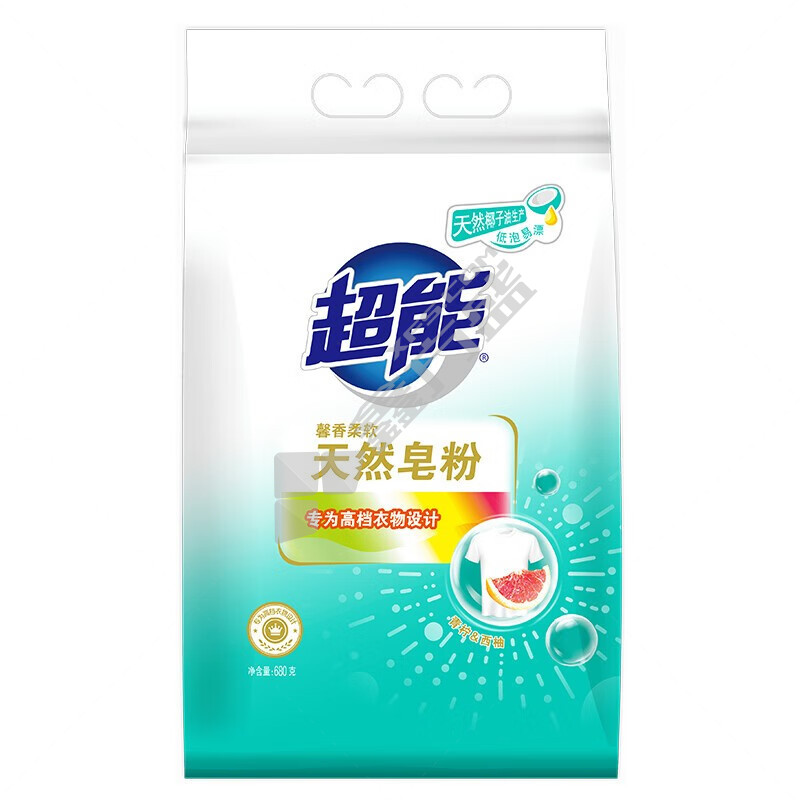 超能 天然皂粉馨香柔软N1 馨香柔软 680g