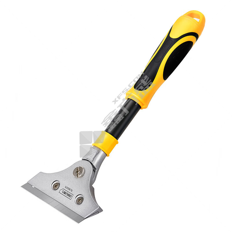 得力工具 黄 重型铝合金清洁铲刀 可旋转刀头 275mm/DL365275