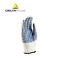 代尔塔DELTA  PVC线点胶手套 208006 9码 7针 约1200g 蓝色