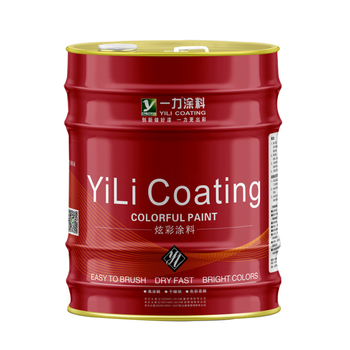 一力 调和漆 黑色15KG