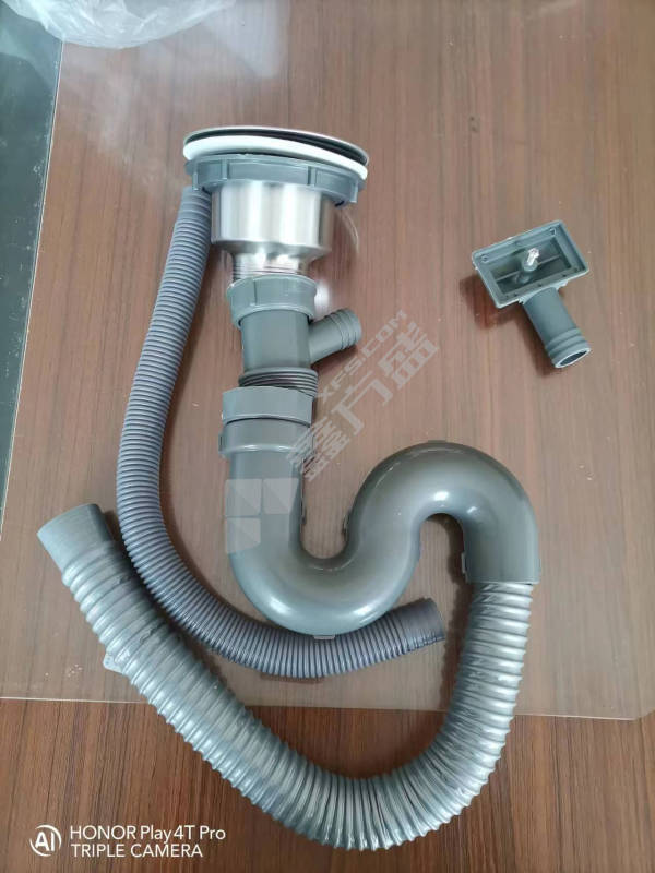 普通菜盆下水器  单盆下水（成套）