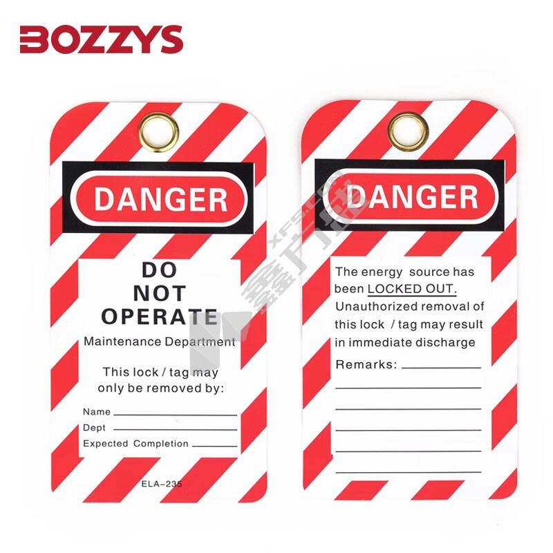 温州博士 安全吊牌 BD-P01 145*75MM