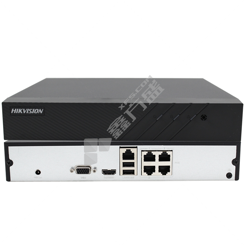 海康威视 DS-7804N-F1(B) 网络硬盘录像机 1硬盘位/4路
