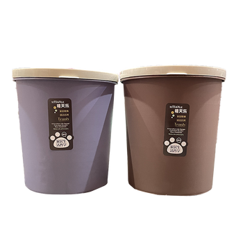 塑料垃圾纸篓 1032 小号 双色