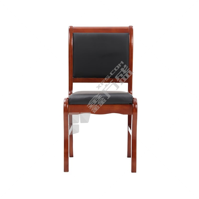 荣美盛 办公椅培训椅 450*430*900mm 棕色