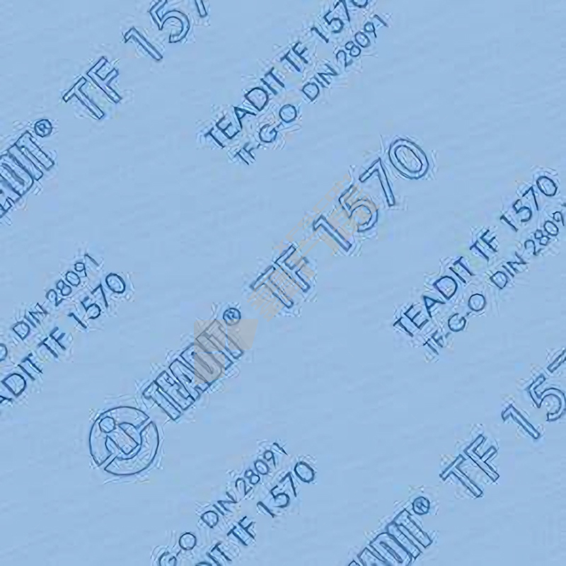 TEADIT/泰迪 TF1570进口蓝色填充改性四氟板 2.0×1500×1500mm