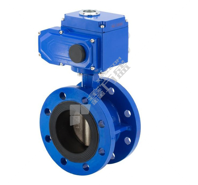 军康 铸铁电动蝶阀