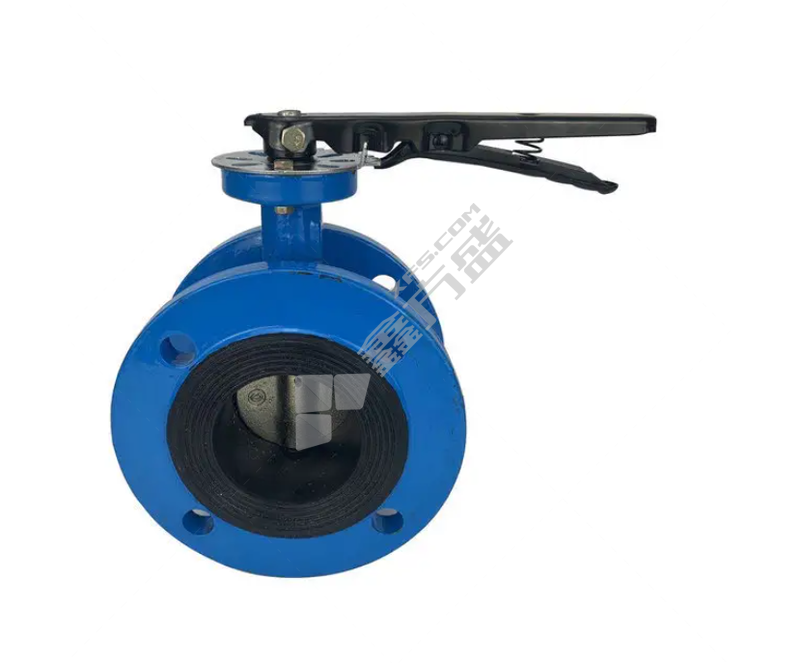 军康 铸铁蜗轮对夹式蝶阀