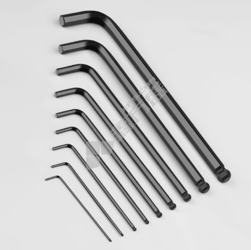 沪洋 黑色球头加长内六角扳手 8mm