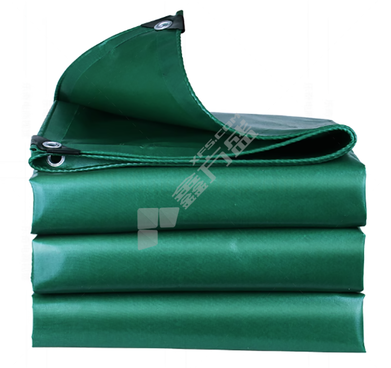 绿色 高强PVC苫布 6m*8m 绿色 经济 380g/m²