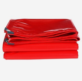 红色 高强PVC苫布 6m*8m 红色 经济 380g/m²