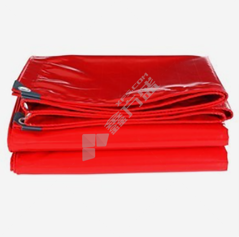 红色 高强PVC苫布 10m*12m 红色 经济 380g/m²