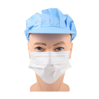 康惠洁 防静电台松帽子 蓝色 均码