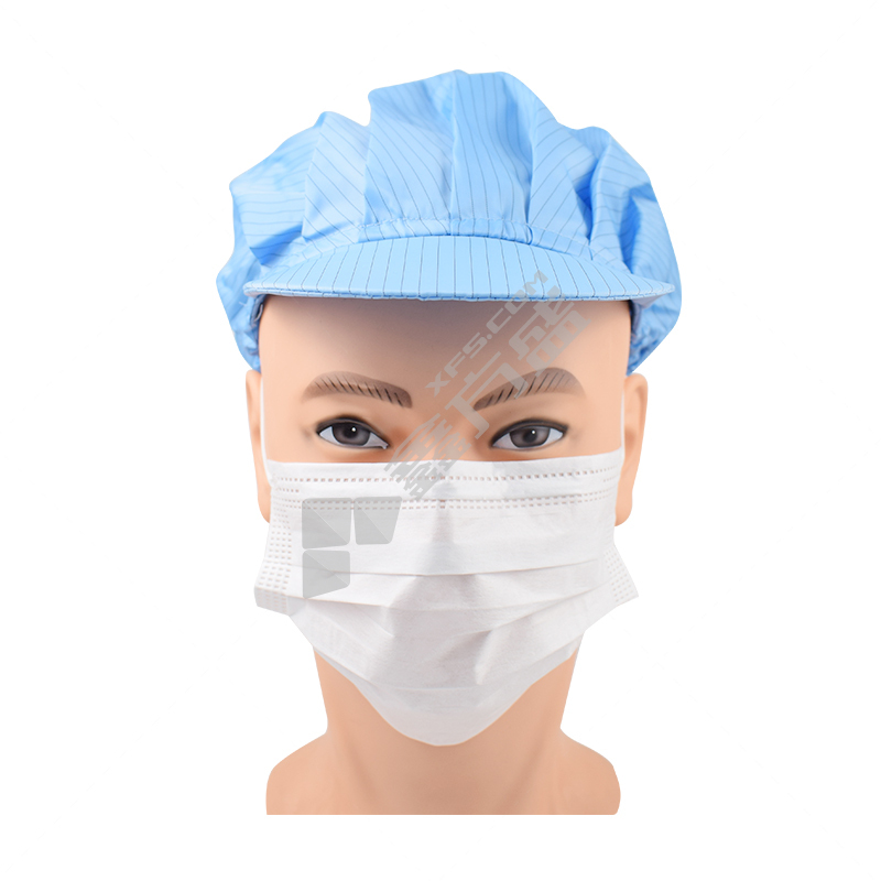 康惠洁 防静电台松帽子 蓝色 均码