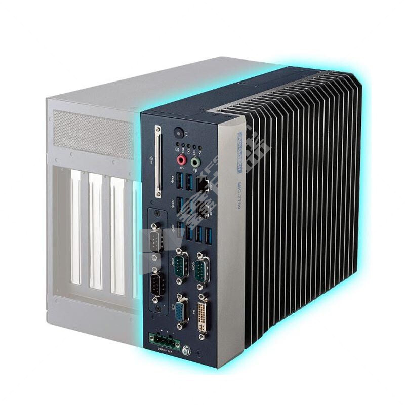 研华 工业电脑平台-紧凑型工控机MIC-75M13 MIC-75M13-00A1E/00A2/1PCIEX16+3PCI