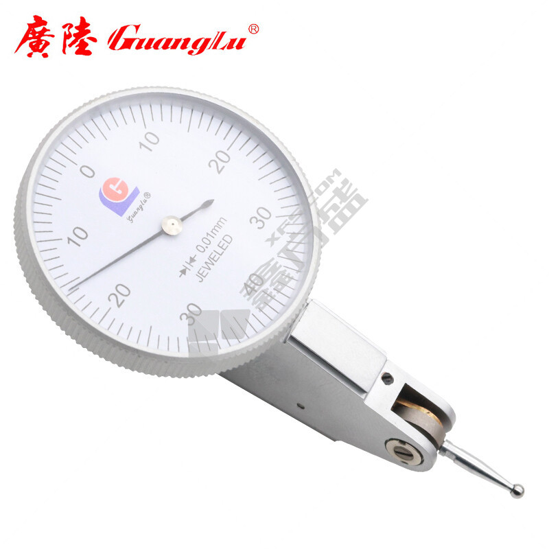 广陆 杠杆百分表322 0-0.8MM 322-201