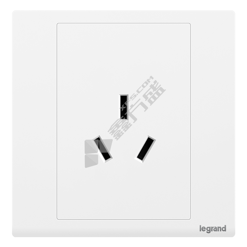 罗格朗 10A三孔插座 轻艺