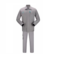 健方 纯棉单层工作服套装 190码 棉 灰色