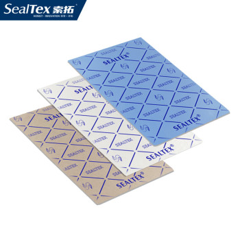 SEALTEX/索拓 ST-3015蓝色玻璃微珠改性四氟板 750×750×3mm  4张