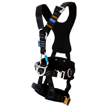 普瑞斯特 全身式坐式安全带 黑色 G-0101A 风电安全带