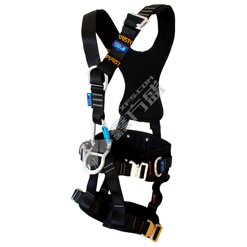 普瑞斯特 全身式坐式安全带 黑色 G-0101A 风电安全带