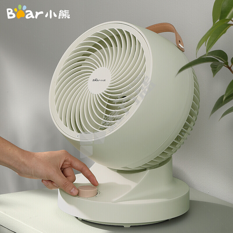 小熊 低噪可摇头空气循环风扇